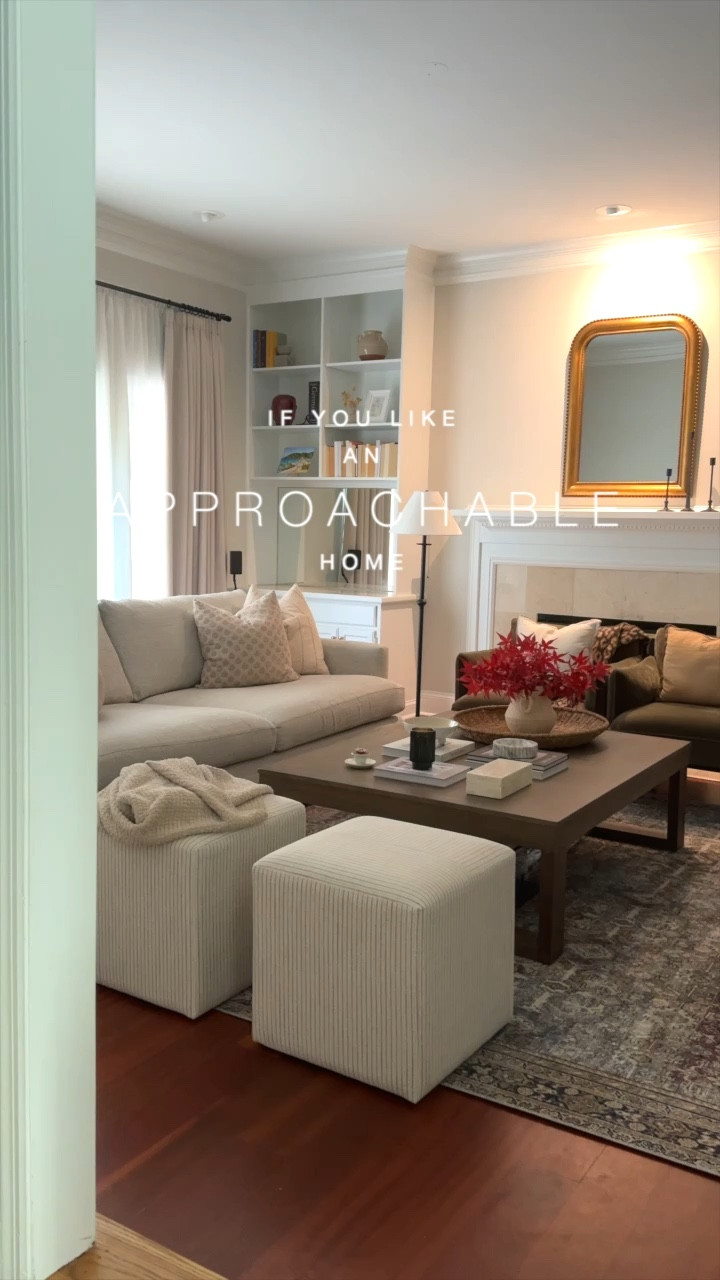 If you like an approachable home where you and your guests will feel comfortable in the space, welcome to my page. 🤗



#LTKHome #LTKSeasonal #LTKVideo