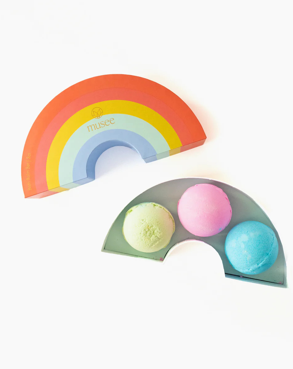 Rainbow Bath Balm Set | Musee