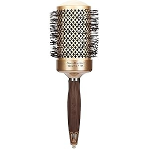 Olivia Garden NanoThermic Ceramic + Ion Round Thermal Hair Brush (not electrical) | Amazon (US)