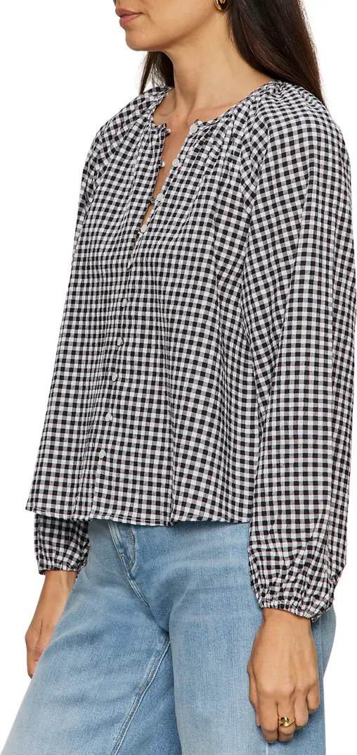 Perfect Gingham Button-Up Top | Nordstrom