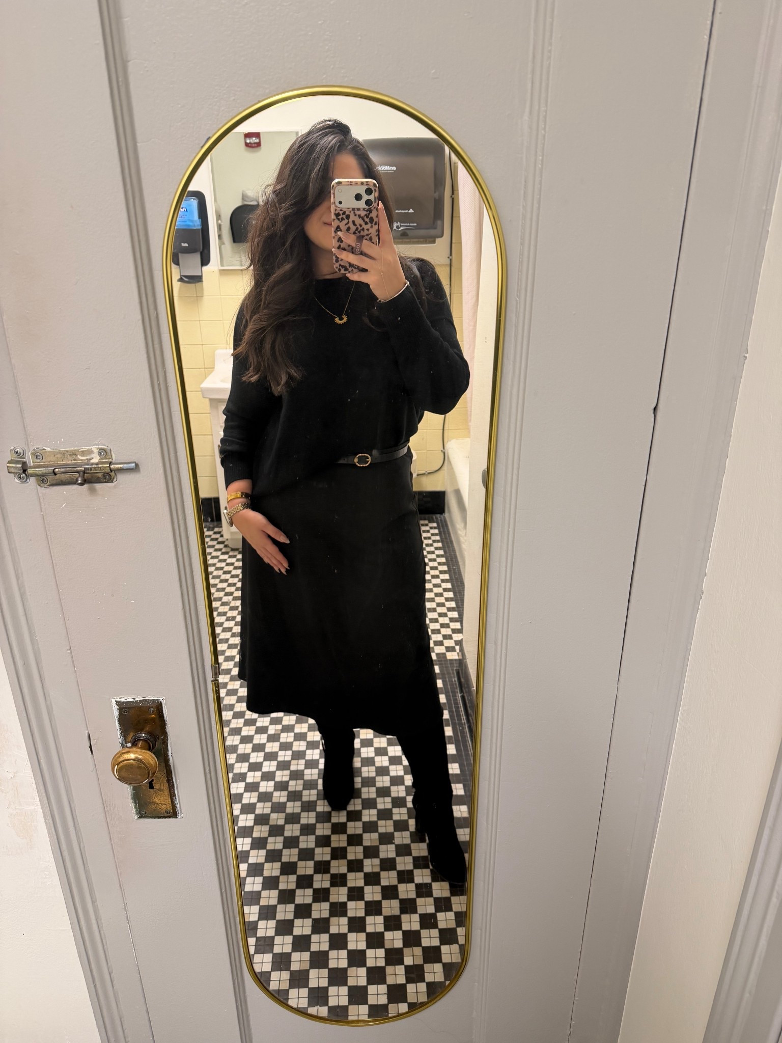 Who doesn’t love a monochromatic moment for the winter? I love pairing my satin skirt with suede boots! 

#LTKWorkwear #LTKootd