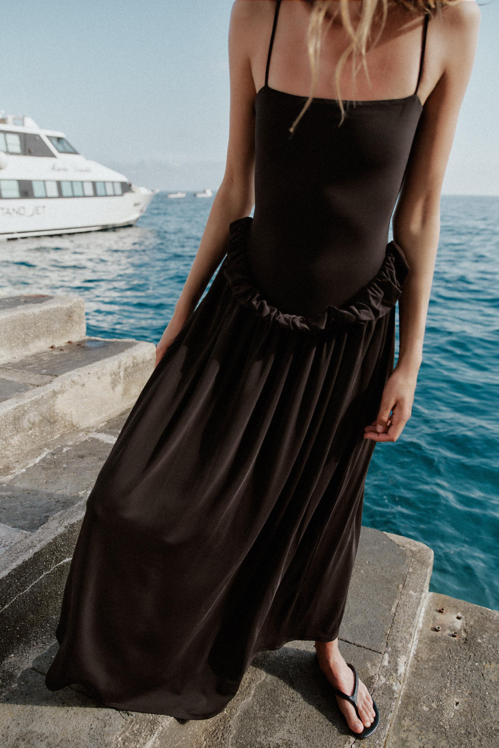 PEPLUM VOLUME DRESS | Zara US