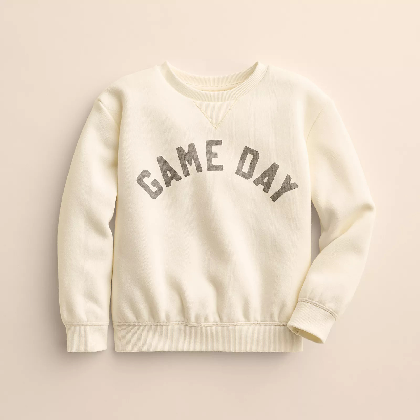 Baby & Toddler Little Co. by Lauren Conrad Graphic Sweatshirt, Toddler Boy's, Size: 4T, Ivory Game Day | Kohl's