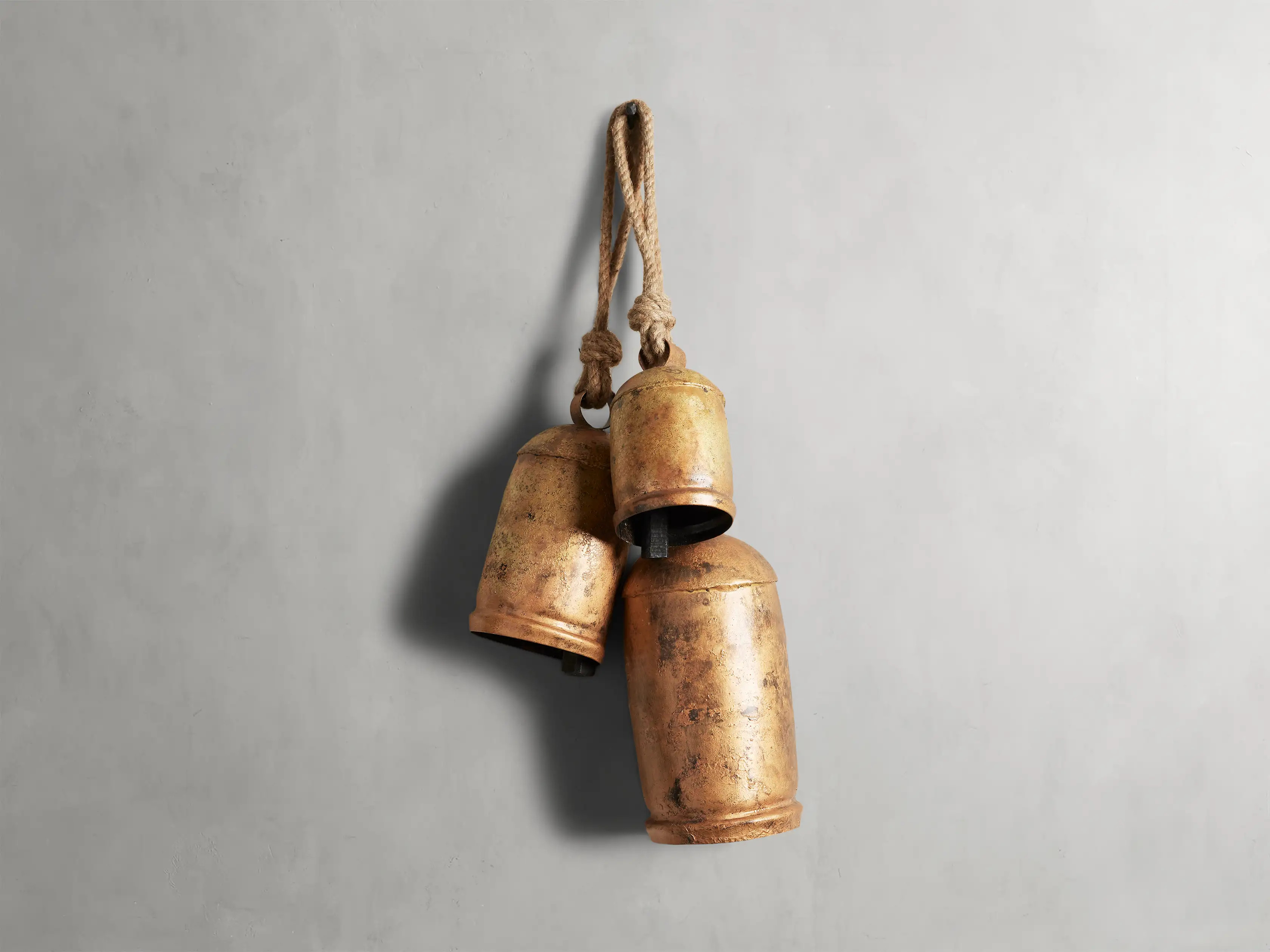 Rustic Bells (Set of 3) | Arhaus