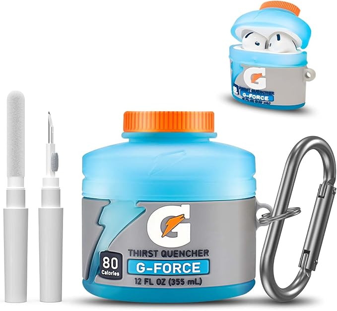 Funny Cover for AirPods 4 Cute Case (2024), 3D Cartoon Cute AirPods 4 Case Food Kawaii Silicone C... | Amazon (US)