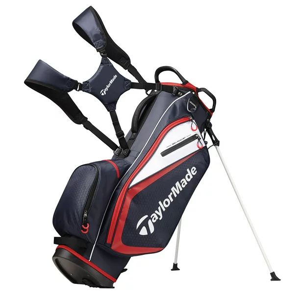 TaylorMade Select ST Stand Bag, Navy/White/Red | Walmart (US)