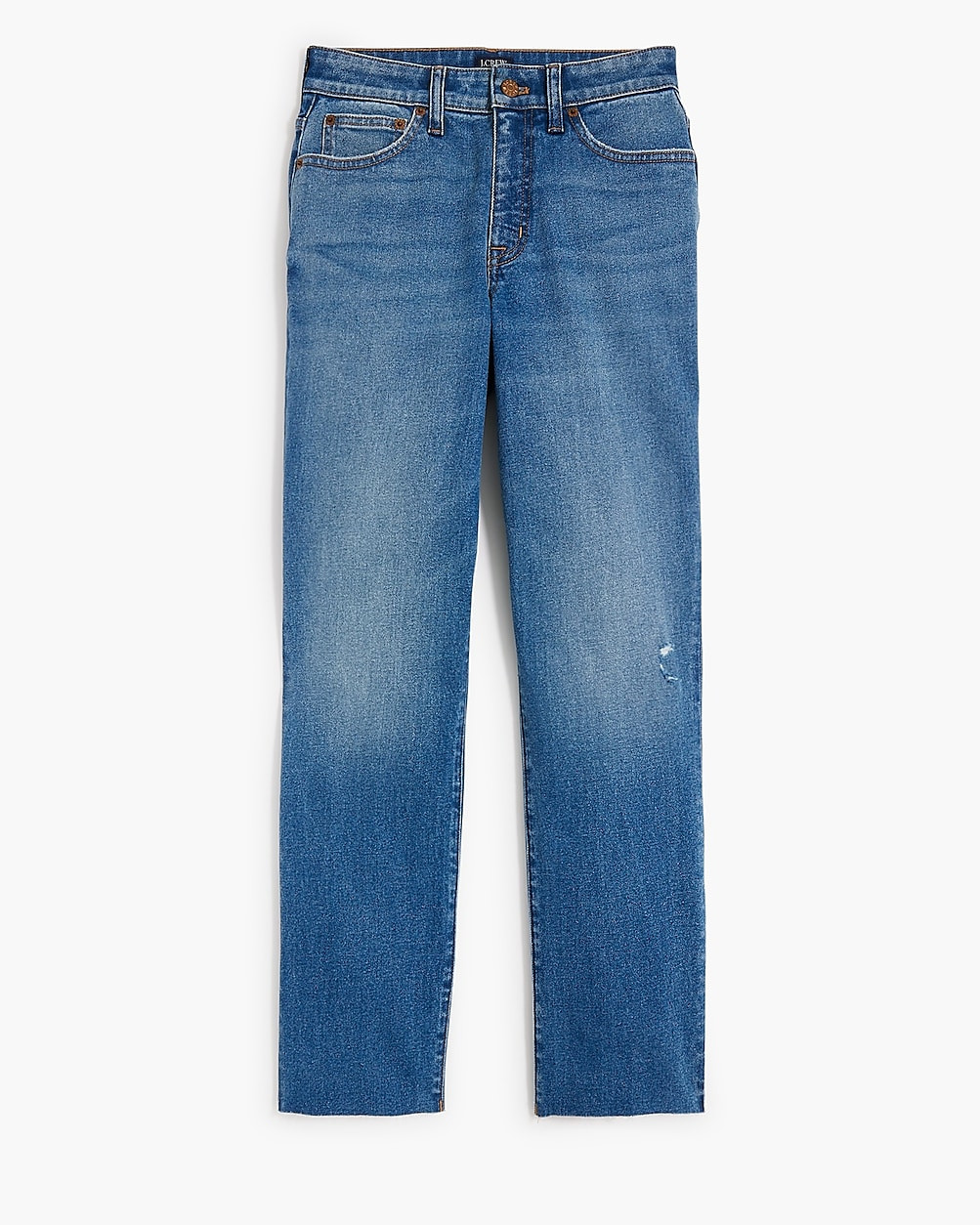 Curvy essential straight jean in all-day stretch | J.Crew Factory