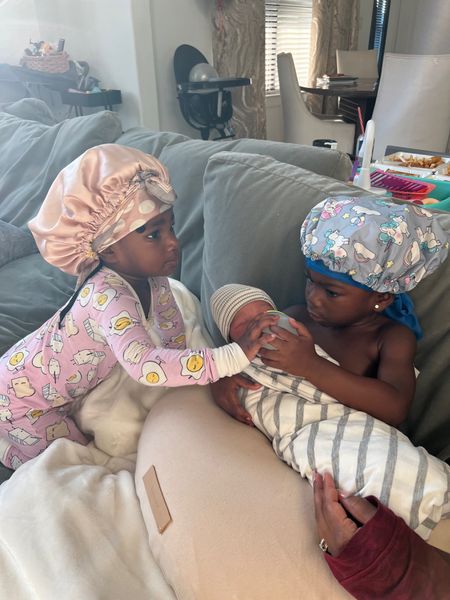 We’re officially a family of 5 and the girls absolutely adore their brother! They wanted to feed him breakfast in style with their bonnets! 

#LTKbaby #LTKfindsunder100 #LTKkids