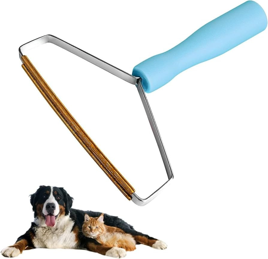 Pet Hair Remover, Carpet Rake Dog Cat Fur Removal Tool for Couch | Amazon (US)