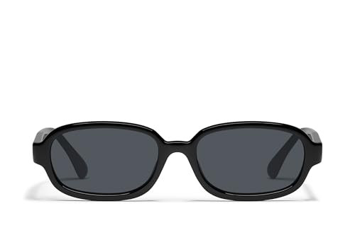 QUAY - Sunglasses for Men & Women, Oversized Sunglasses with UV Protection (Could Never, Black) | Amazon (US)