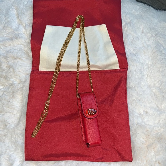 Gucci lipstick holder on a chain 💄 | Poshmark