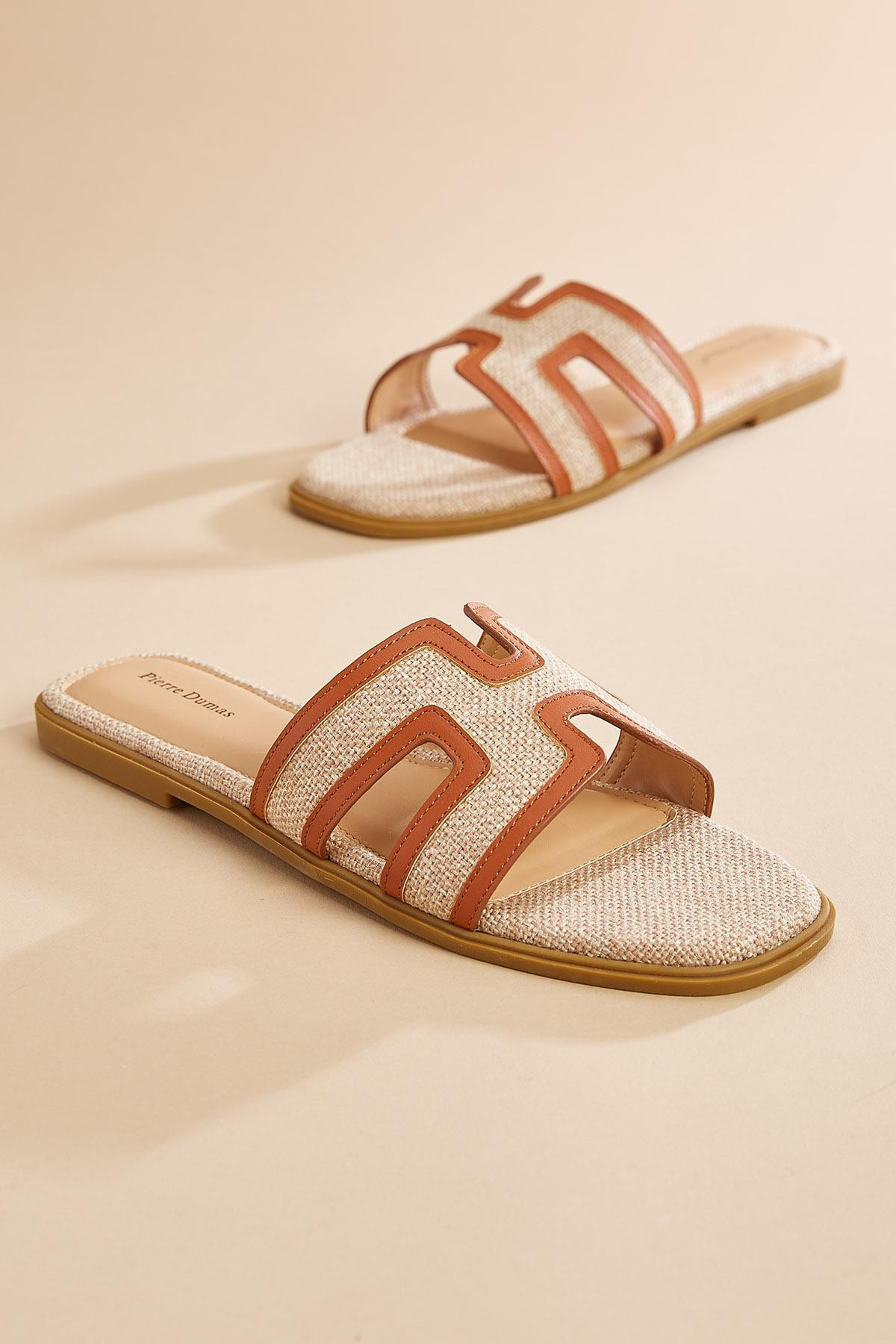 raffia h band sandals | Versona