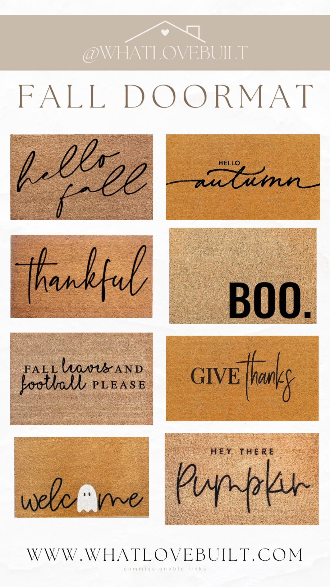 Fall and Halloween Porch Doormat

#doormat #halloween #door #rug #porch #halloweenporch #fallporch #fall #fallhome #homedecor #falldecor #halloweendesign #hellofall #autumn 

#LTKHoliday #LTKHalloween #LTKhome
