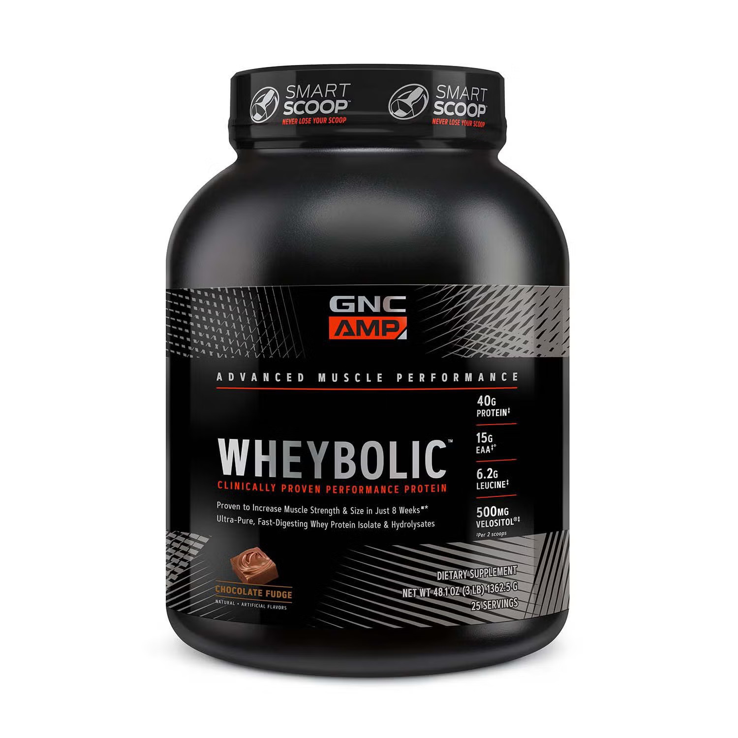 GNC AMP Wheybolic Whey Protein Powder Chocolate Fudge | GNC | GNC