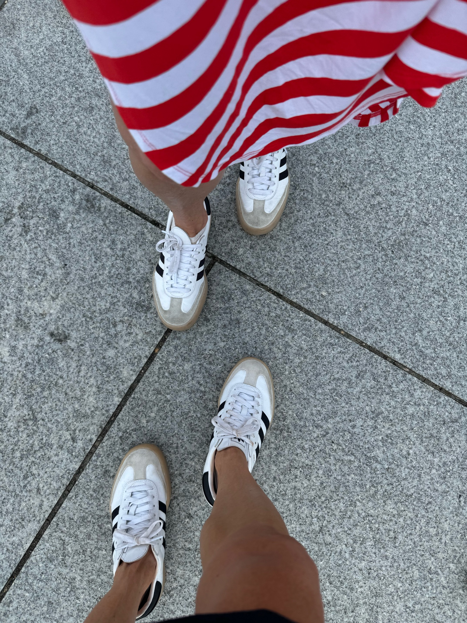 FAVE sneakers. My MIL both wore them for long, full days of walking on this trip & our feet felt great. Size down a half size! They run big! 

#LTKActive #LTKFindsUnder100 #LTKShoeCrush