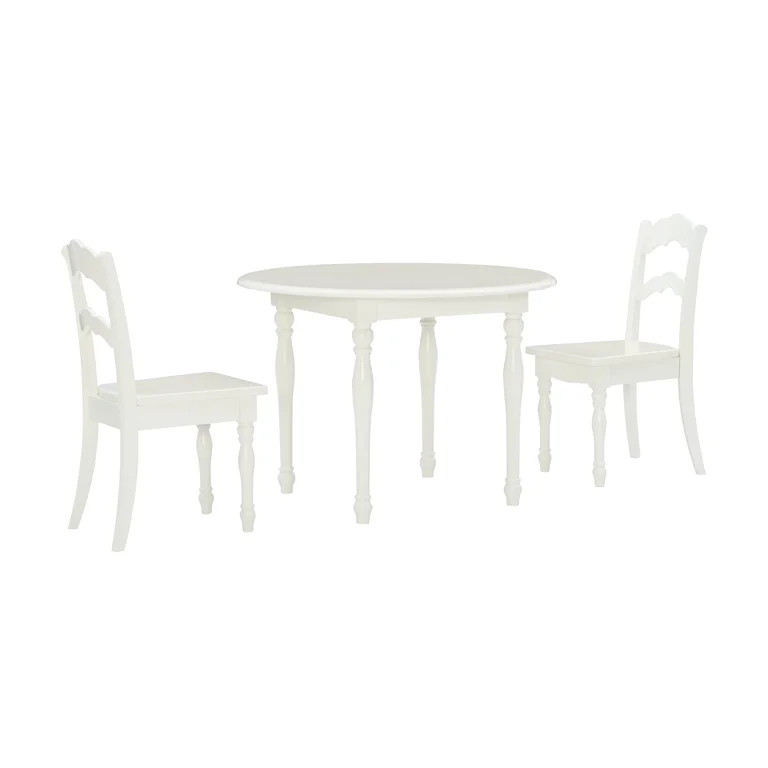 Powell Kids Table with 2 Chairs, Vanilla | Walmart (US)