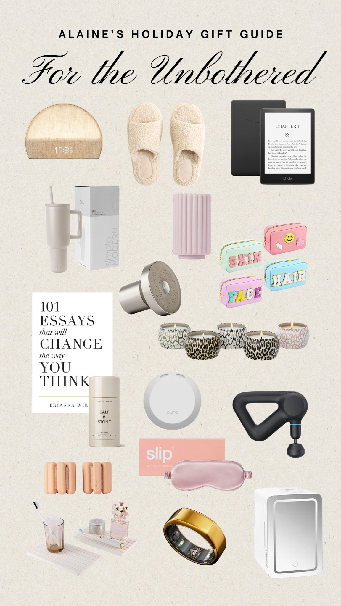 gift guide for the unbothered & self care queens 💗
- oura ring not linked

#LTKHoliday #LTKGiftGuide #LTKCyberWeek