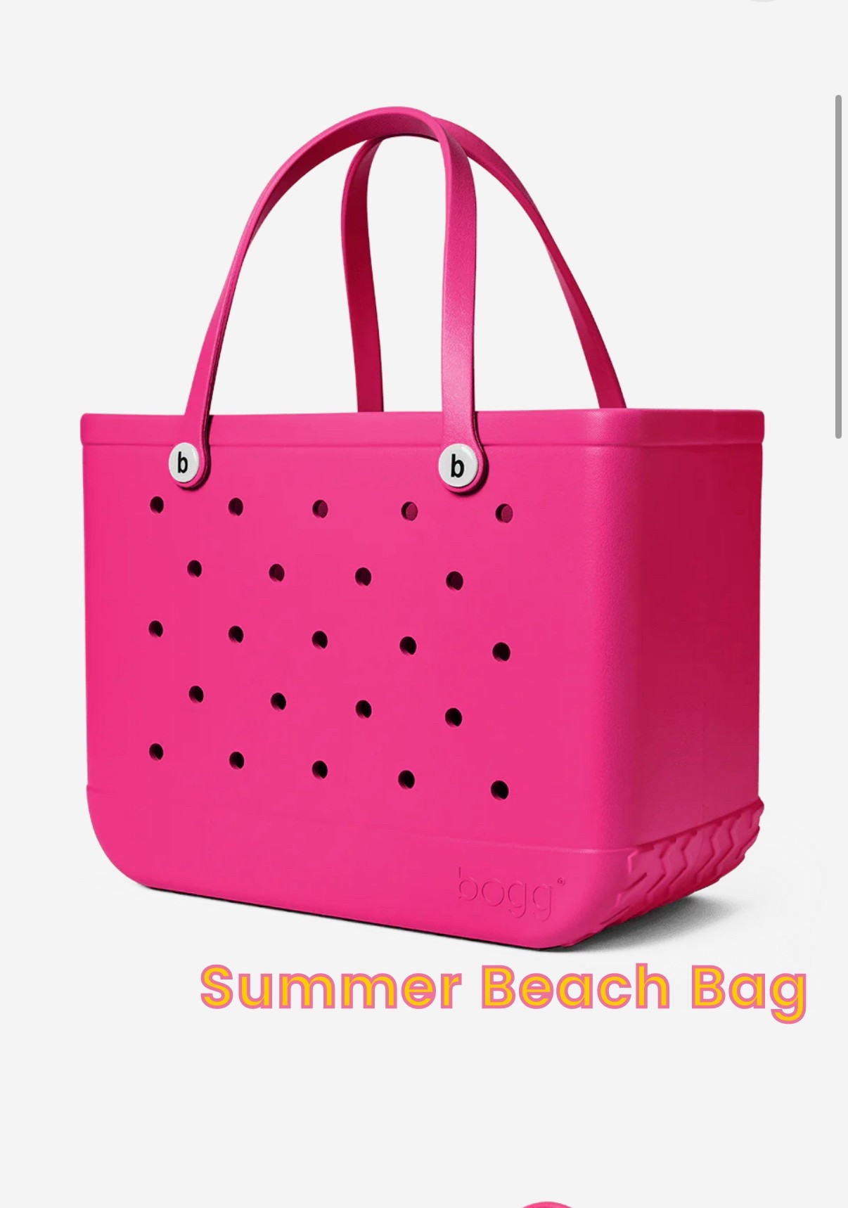 I use my Bogg Bag almost daily in the summer! From the pool to the beach it’s so easy to add our towels and snacks! But a good knockoff isn’t a bad idea either! I linked a few down below!🌸

#LTKSummerEdit #LTKItBag #LTKFamily