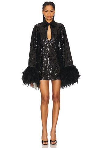 Bronx and Banco Farah Sequin Mini Dress in Black from Revolve.com | Revolve Clothing (Global)