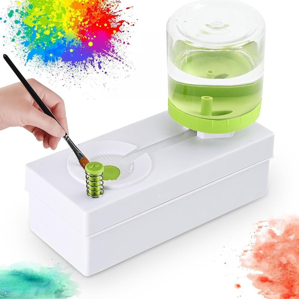 Brush Rinser Water Paint Cleaner, Paint Brush Rinser Dispenser, Use Paint Brush Basin | Amazon (US)