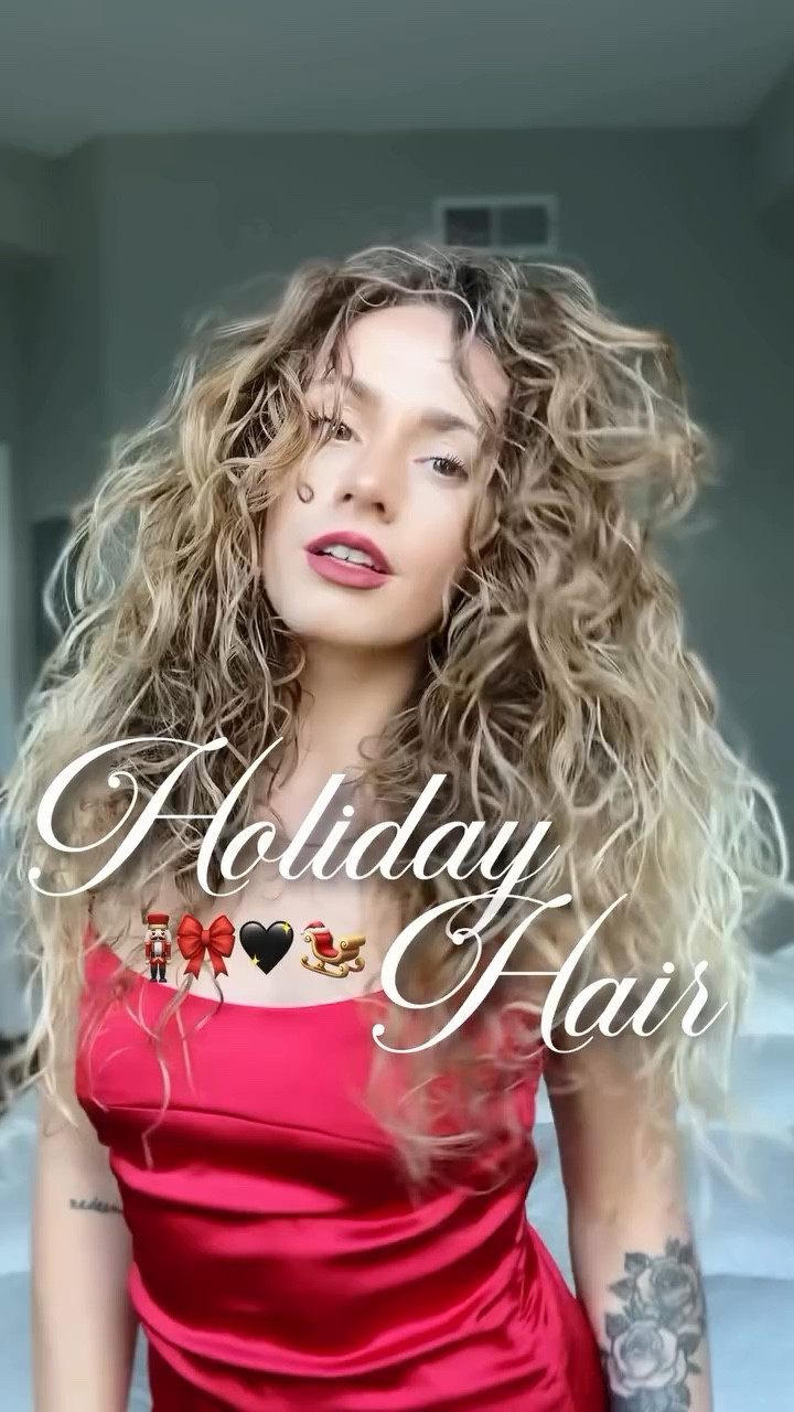 Holiday curls coming in hot!🎄💃 products 🔗 in my bio or comment CURLS & I’ll send you a DM with the products (must be following me for DM to go through)☺️

Such an easy tutorial for bouncy, defined curls using my @DevaCurl faves from @ultabeauty : Wave Maker, Gel, and Hairspray! These products are lifesavers for keeping curls looking fresh and flawless through all the holiday fun—from parties to cozy nights in 🔥💖.

Watch my surprise at the end after seeing my gorgeous curls 🌟 

#HolidayCurls #DevaCurl #CurlyHairMagic #HolidayHairVibes #devacurlproducts #curlyhair #curlyhairproducts #hairproducts #hairstyles