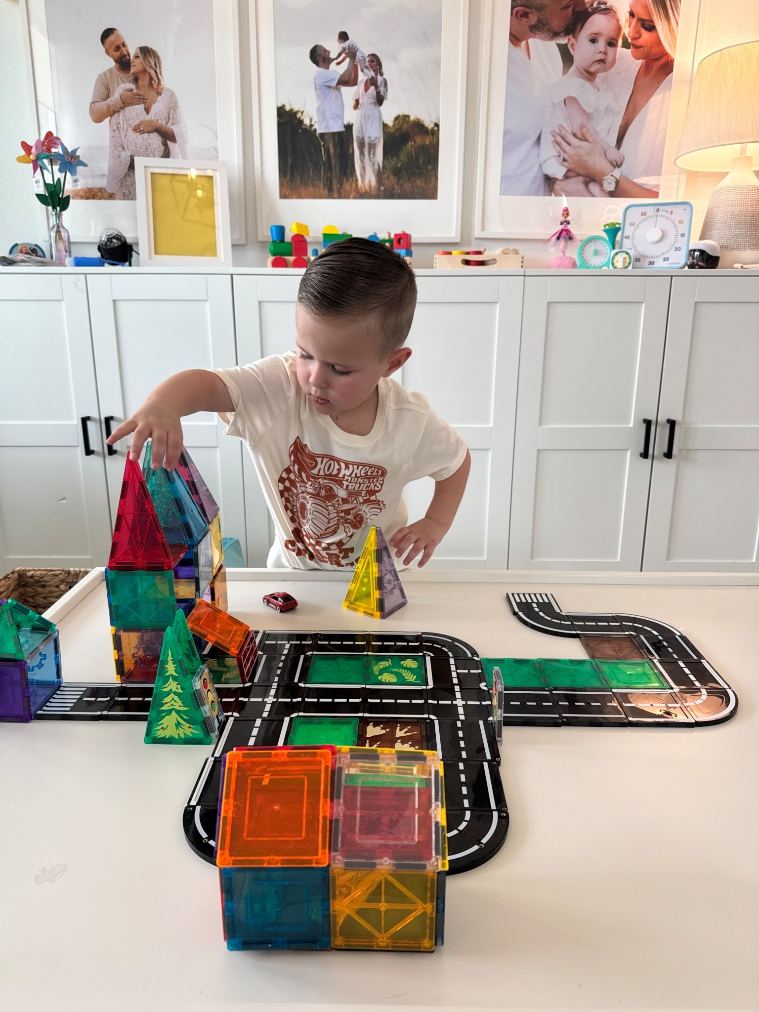 Our magnetic tile sets and other ones I want are all linked! I do a mix of brands, manga tile is the OG brand but they can be super pricey. Found the out the other brands are just as good! 

#LTKKids