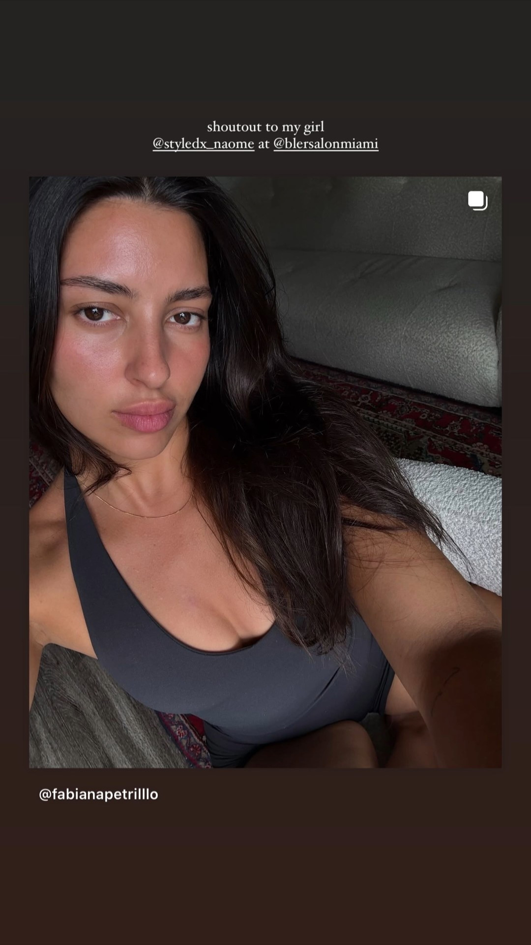 shoutout to my girl 
@styledx_naome at @blersalonmiami