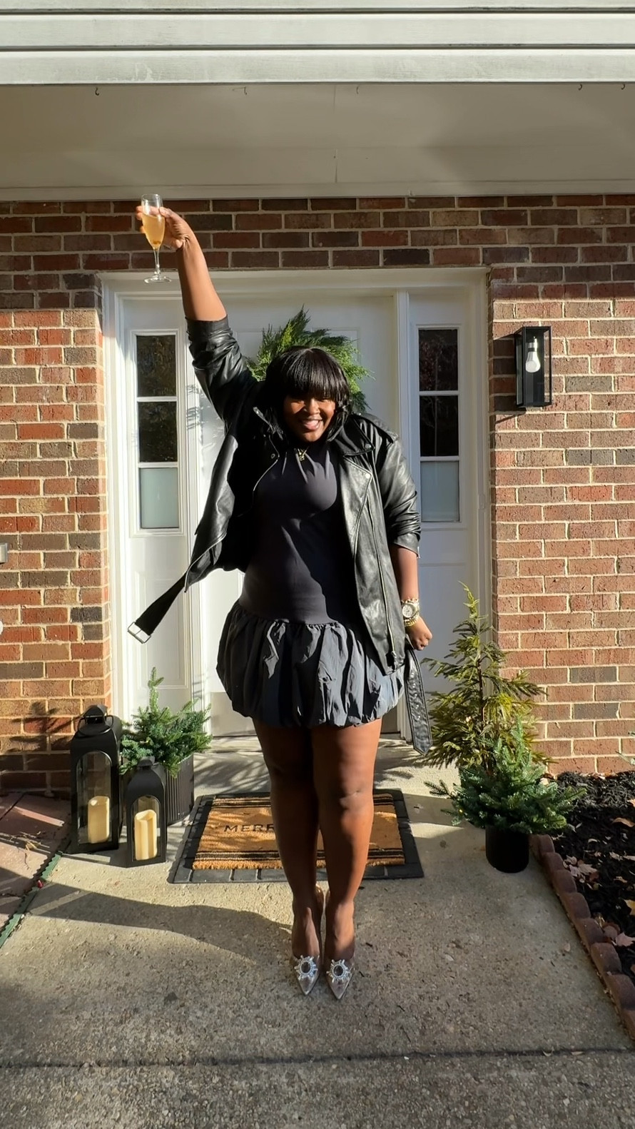 Bubble hem dress from target on sale 30% off and tonight size up

#LTKHoliday #LTKCyberWeek #LTKVideo