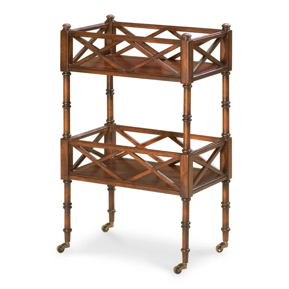 Babrak Wood Bar Cart | Wayfair North America