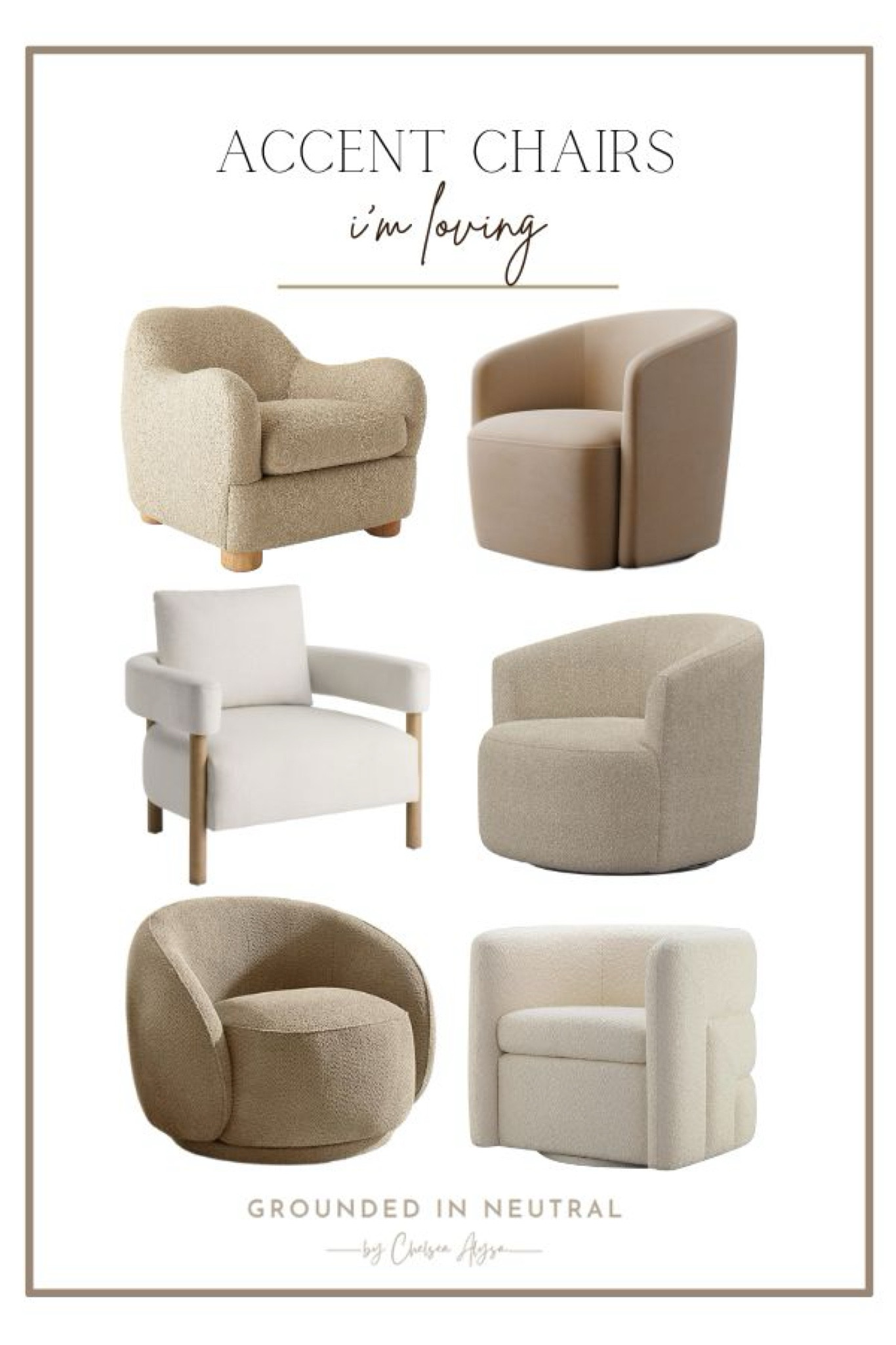Accent chairs I'm loving. These are great for a bedroom or living room. 

#LTKHome #LTKStyleTip #LTKSeasonal