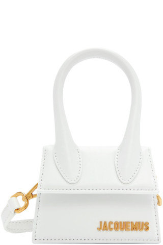 Jacquemus - White 'Le Chiquito' Clutch | SSENSE