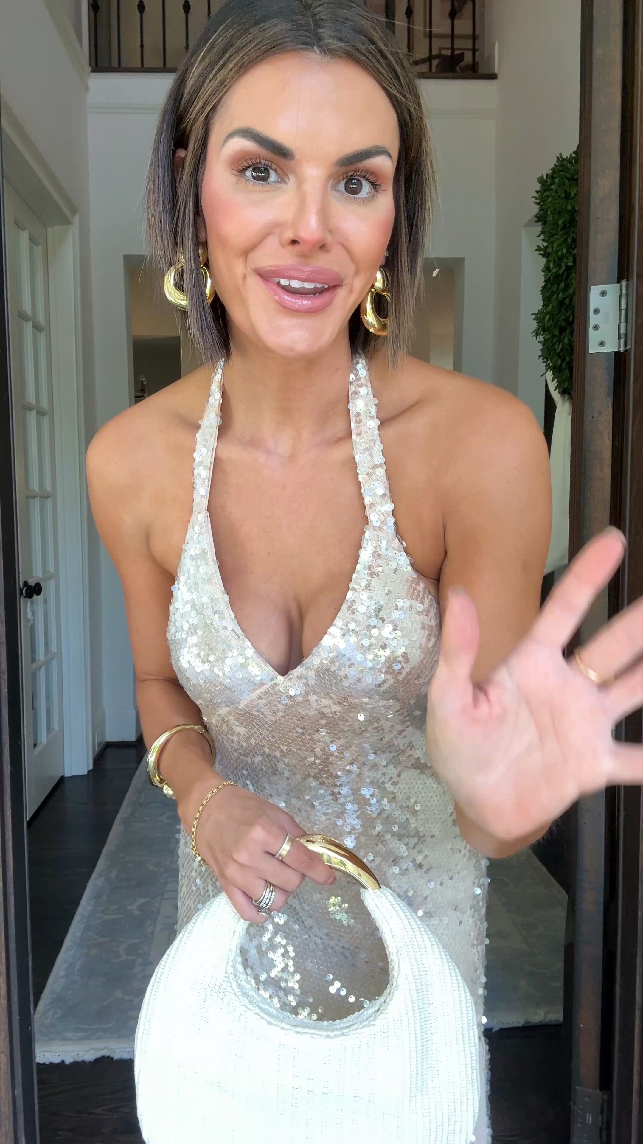 Help me what to decide to work to an Old Hollywood Glam theme party for work next week! Wearing size  XS I. The first dress and size small in the second! 

#LTKCon #LTKParties