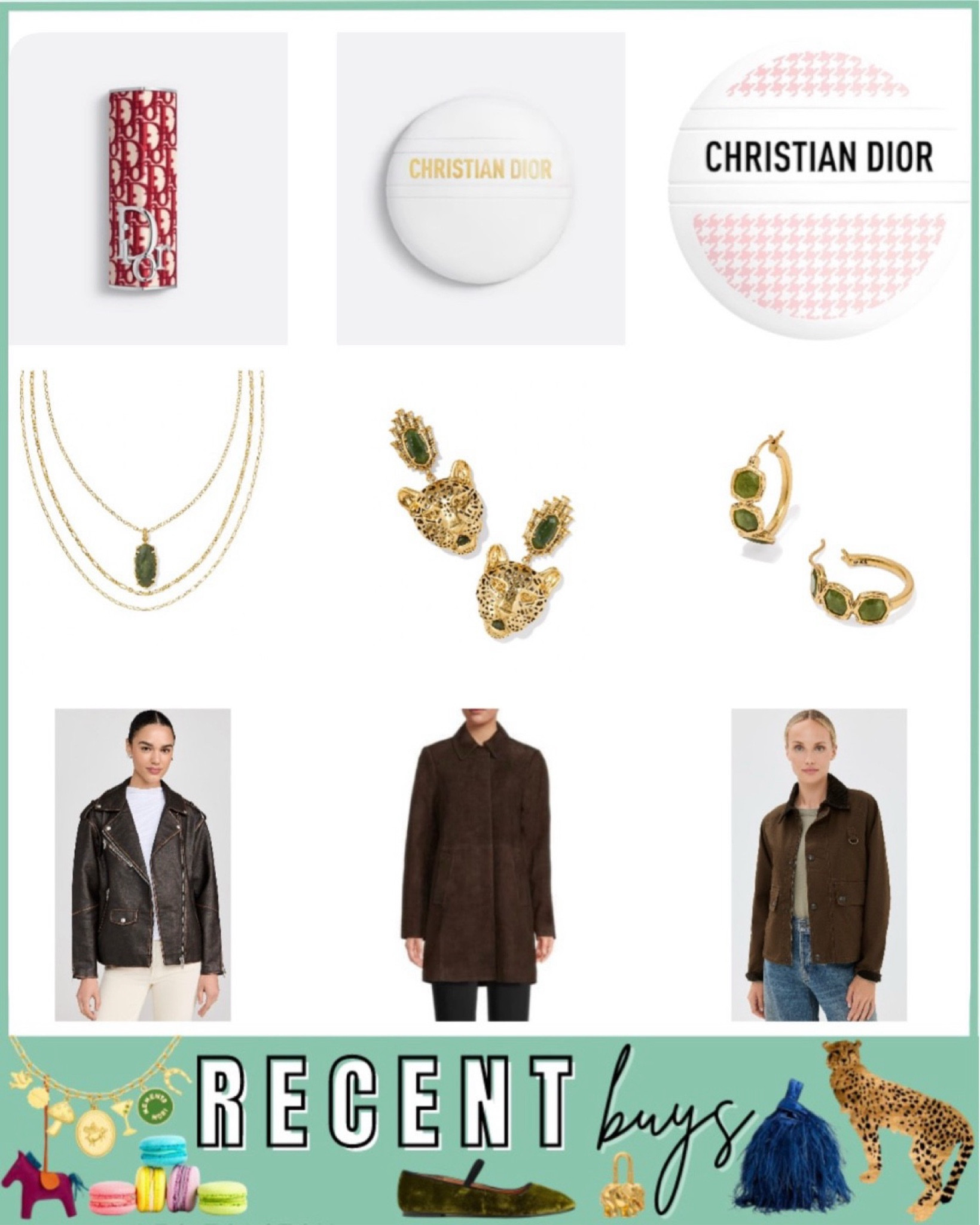 Recent buys - suede coat, barn jacket, brown oversized faux leather moto jacket, Kendra Scott jewelry, Dior beauty 



#LTKStyleTip #LTKSeasonal #LTKFindsUnder100