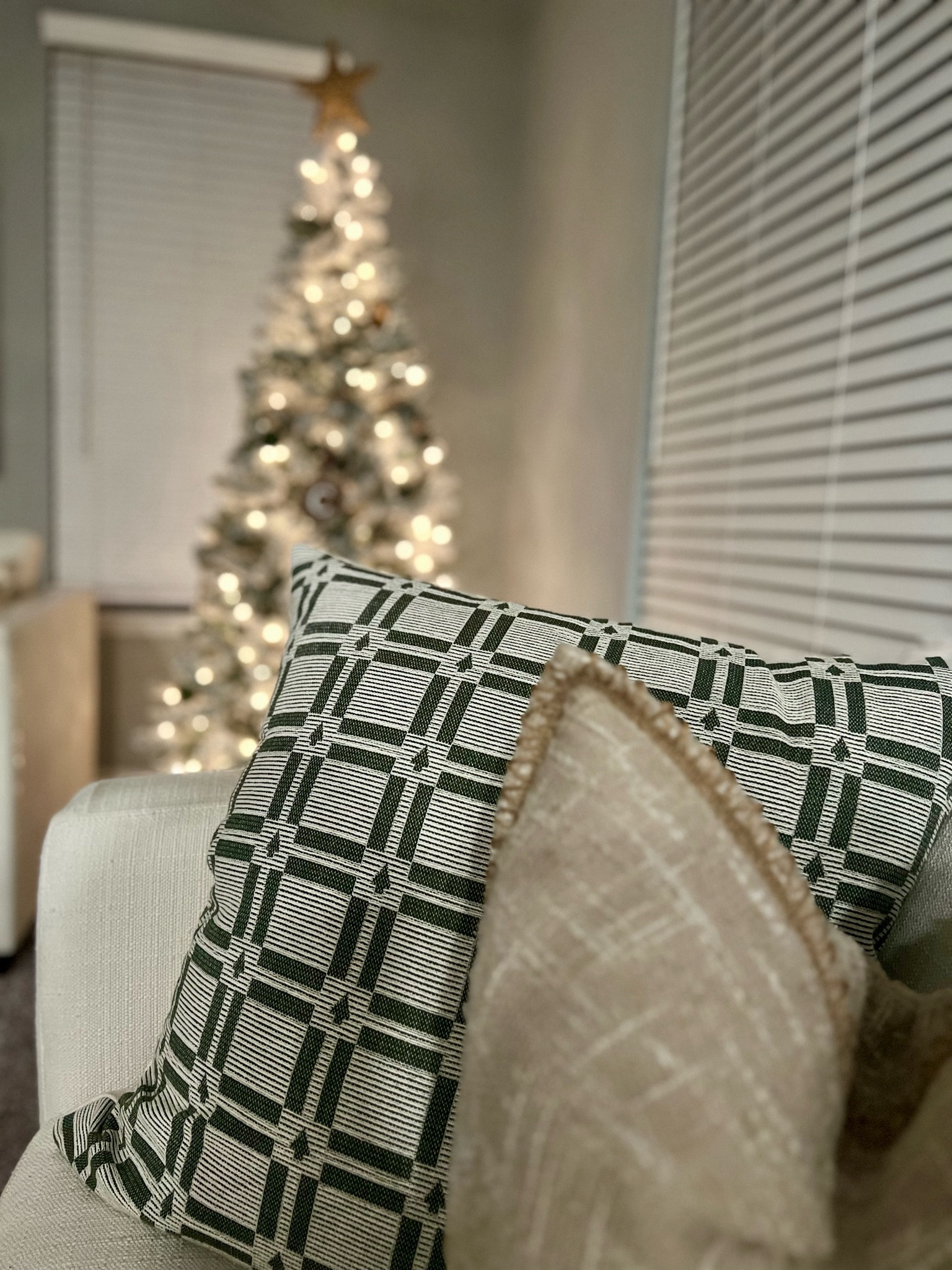 Aesthetic and minimal Christmas tree pillow from #target 

#LTKHoliday #LTKhome #LTKSeasonal
