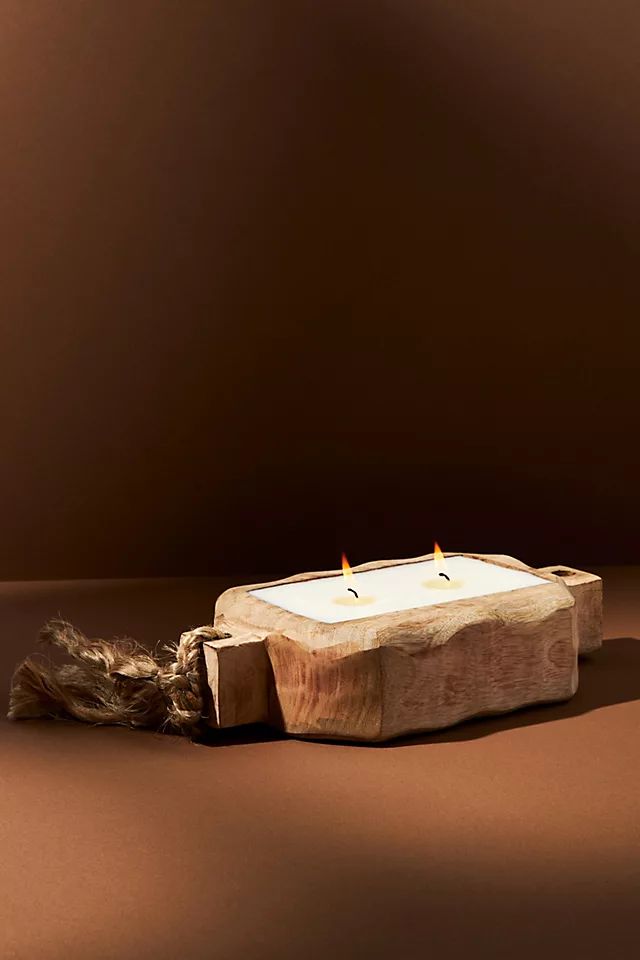 Driftwood Tray Candle | Anthropologie (US)