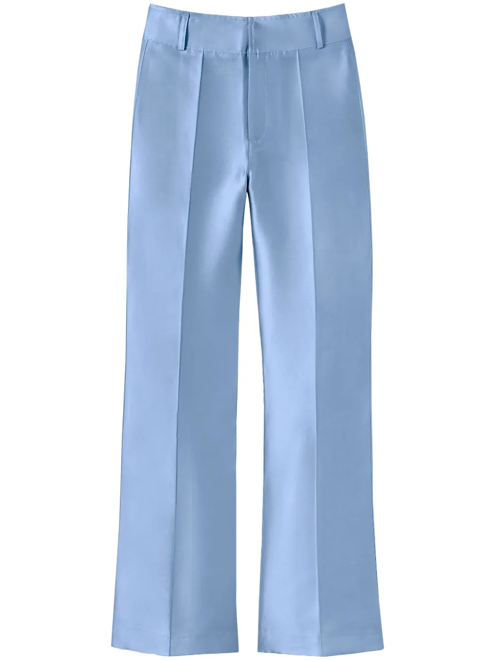 DESTREE Yoshi pressed-crease Trousers  | Blue | FARFETCH IL | Farfetch Global