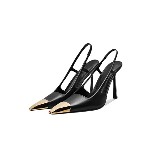 Vertundy Slingback Heels for Women Pointed Toe Stiletto High Heel Pumps | Amazon (US)