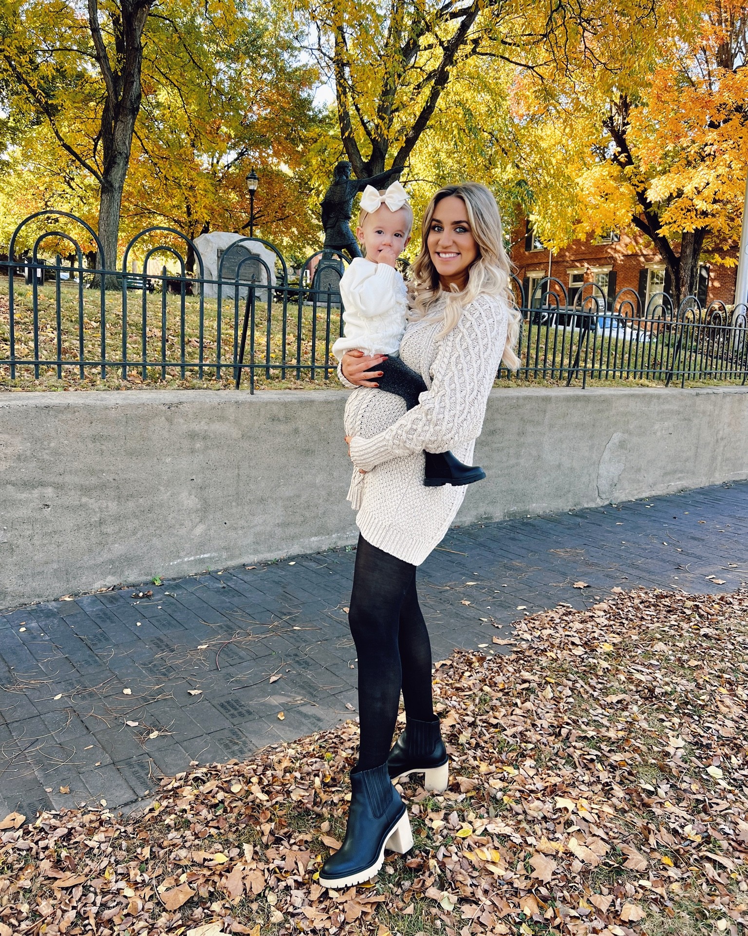 Matching Fall outfits with my Mini 🖤

#LTKkids #LTKSeasonal #LTKstyletip