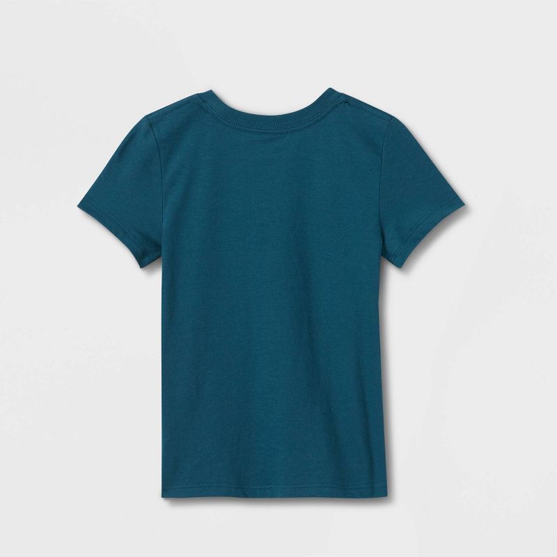 Toddler Boys' Dino Seashell Graphic Short Sleeve T-Shirt - Cat & Jack™ Royal Blue | Target