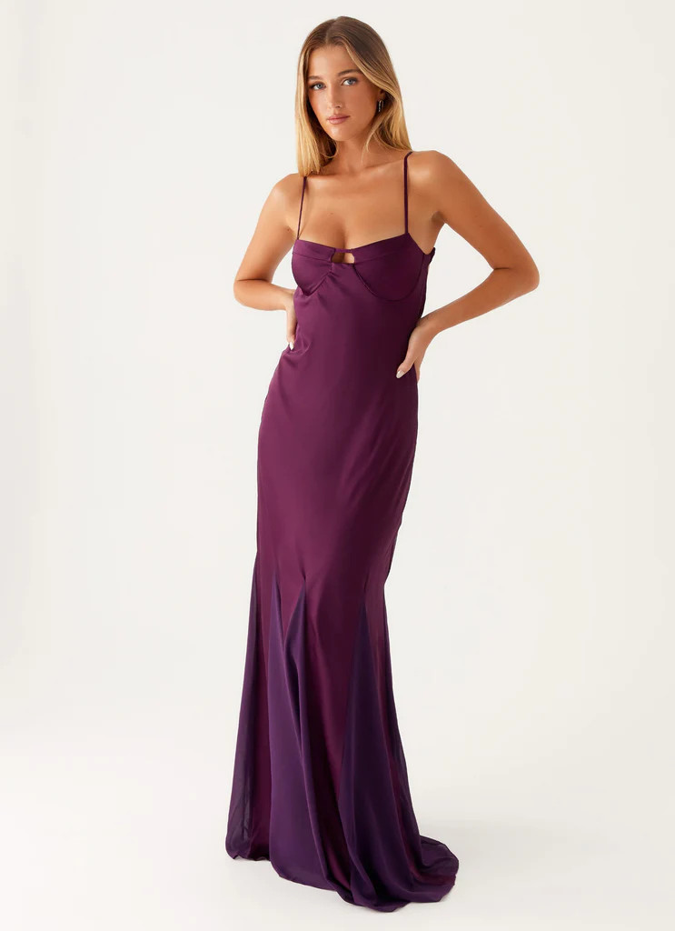 Ravello Maxi Dress - Mulberry | Peppermayo (Global)