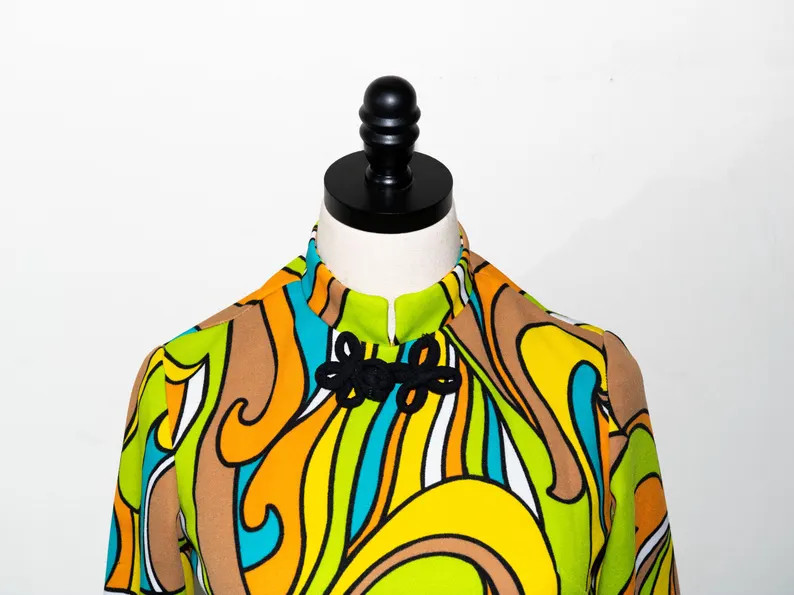 Vintage 1960s Mod Dress Mini - London Carnaby Street Twiggy Style | Etsy (US)