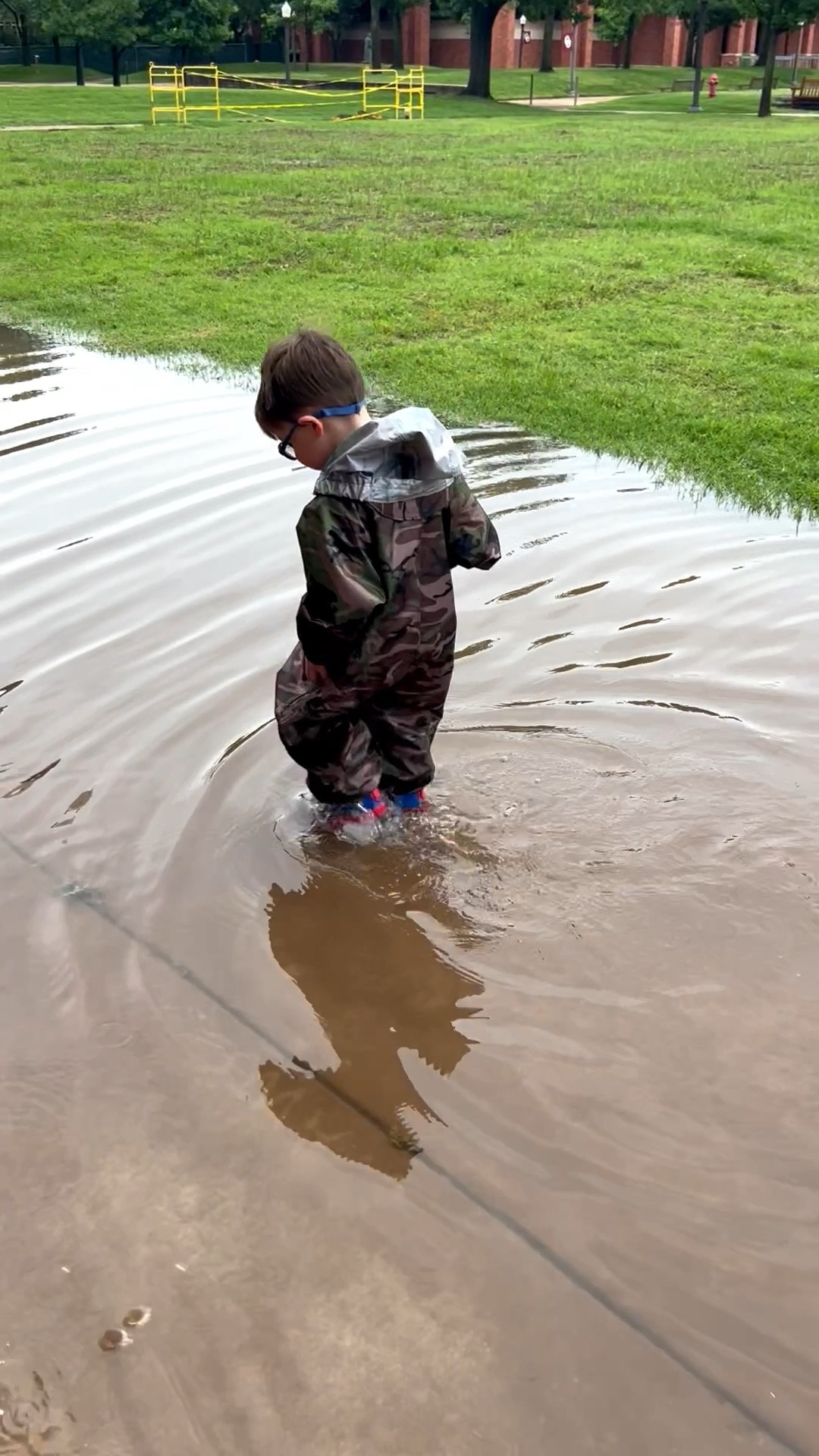 Muddy puddle game changer! Thanks to Peppa we are in all the puddles and this keeps our clothes clean while we jump/walk and mumble to ourselves.

Toddler rain suit, toddler coveralls, rain jackett

#LTKKids #LTKFamily #LTKFindsUnder50