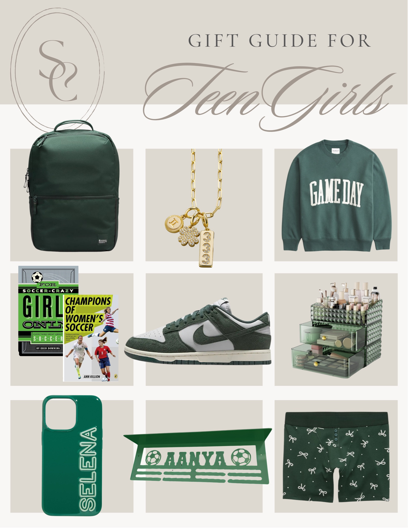 Color curated gift guide for teen girls | This ones for the sporty girl 

#LTKKids #LTKHoliday #LTKGiftGuide