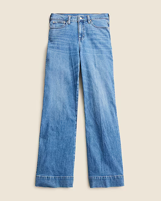 High-rise denim trouser in 1996 semi-stretch | J. Crew US