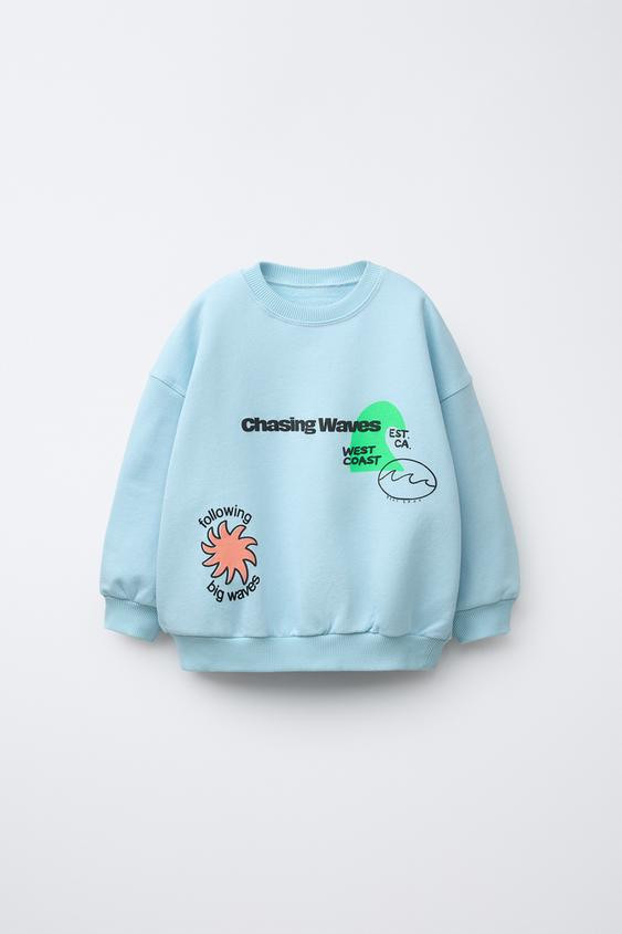 PRINTED SWEATSHIRT | Zara US
