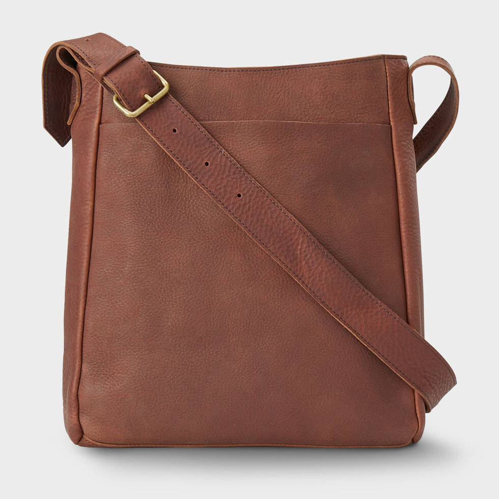 Lifetime Leather Crossbody Bag | Duluth Trading Company