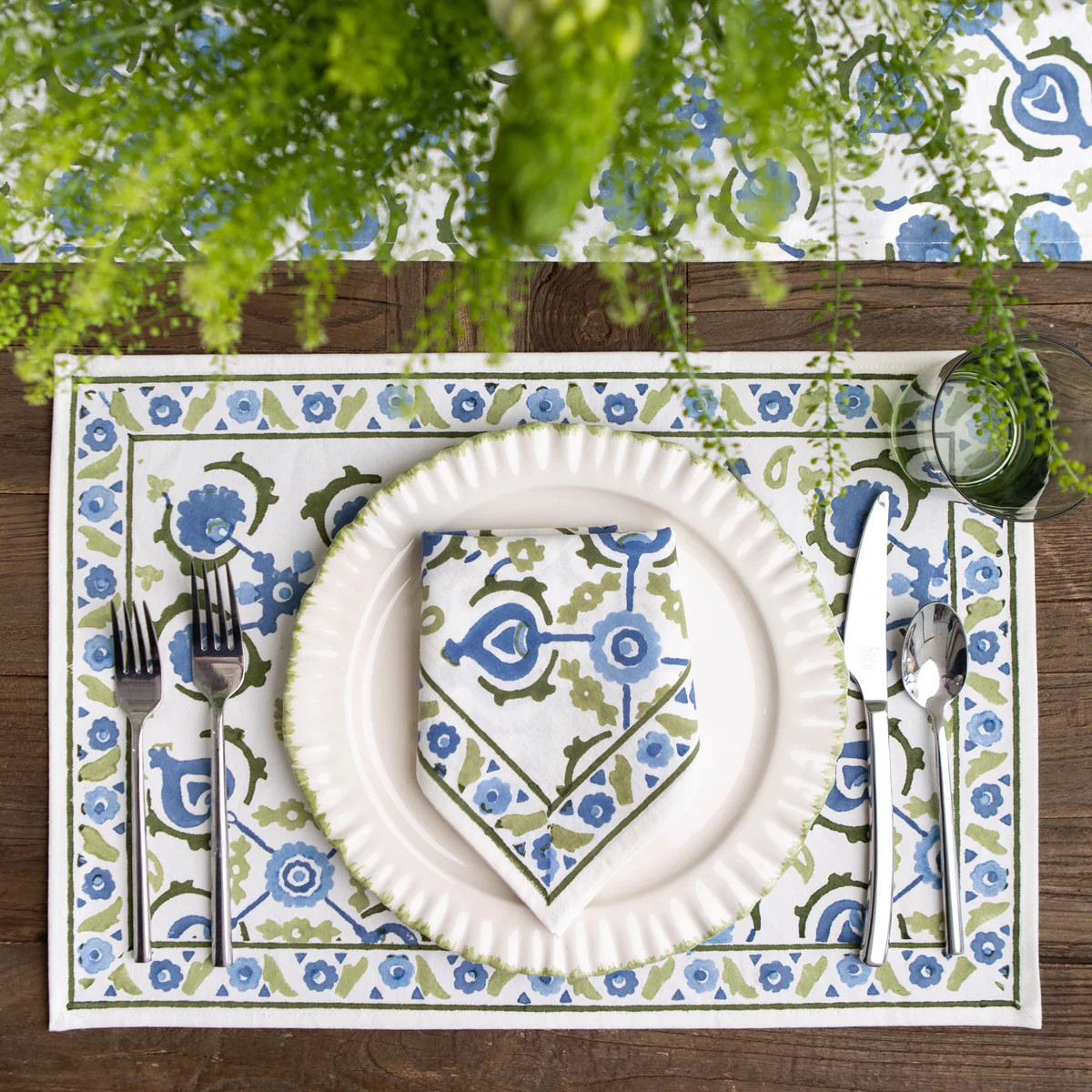 Fenimore Trellis Placemats (Set of 4) – Ariel Okin x Pomegranate | Pomegranate