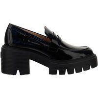 Stuart Weitzman Women's Black Other Materials Loafers | Stylemyle (US)