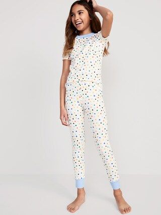 Matching Gender-Neutral Snug-Fit Printed Pajama Set for Kids | Old Navy (US)