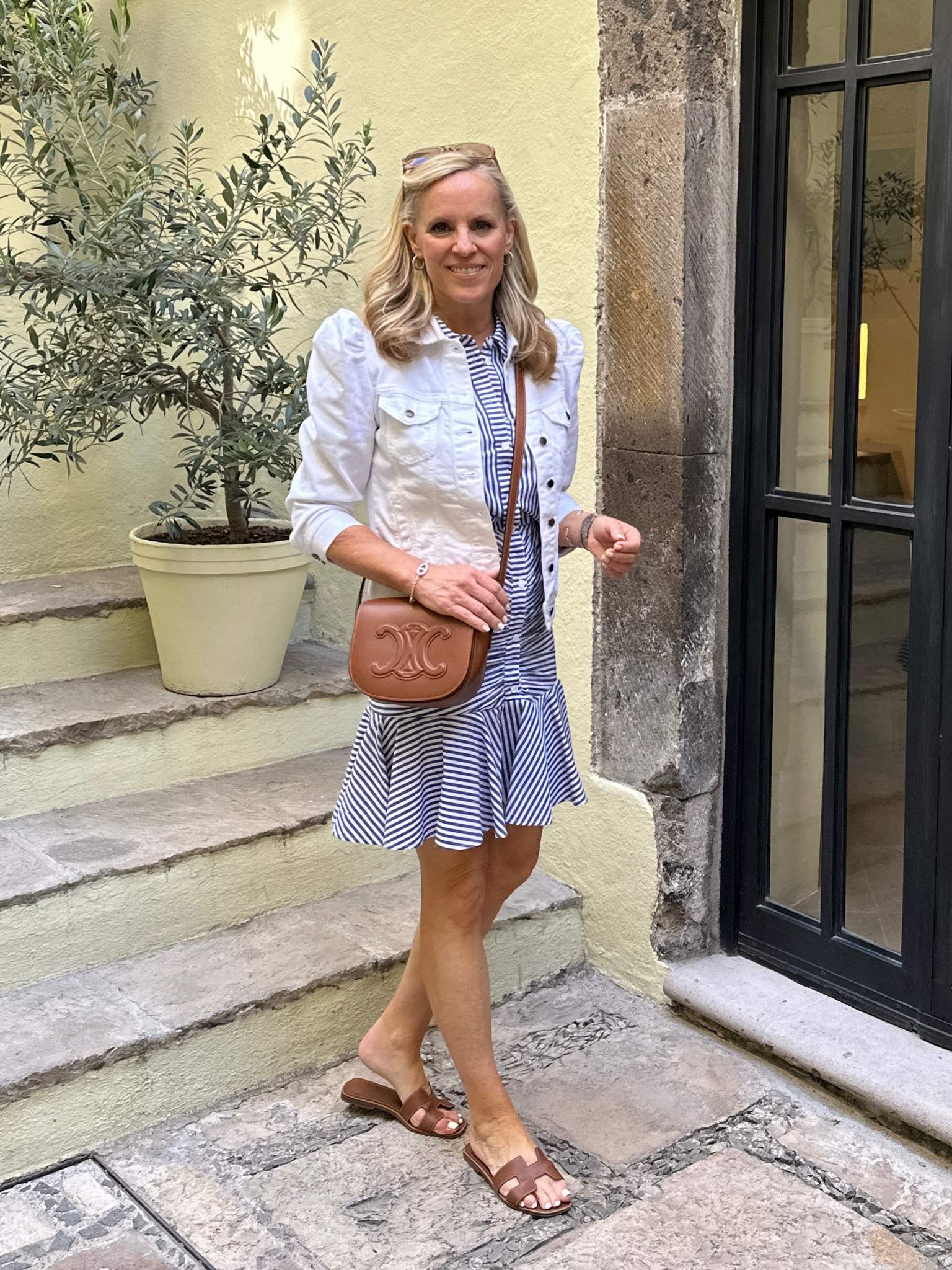 veronica beard bell bottom ruched shirt dress aliciawoodlifestyle on LTK
